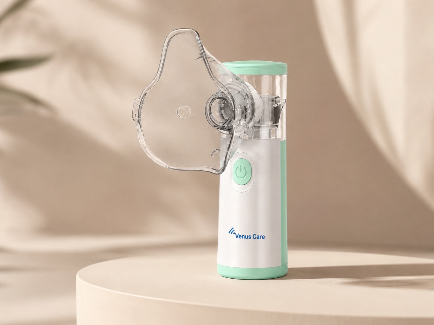 Venus Care V-303 Plus Mesh Nebulizer – Portable Low-Noise Handheld Nebulizer with Face Mask