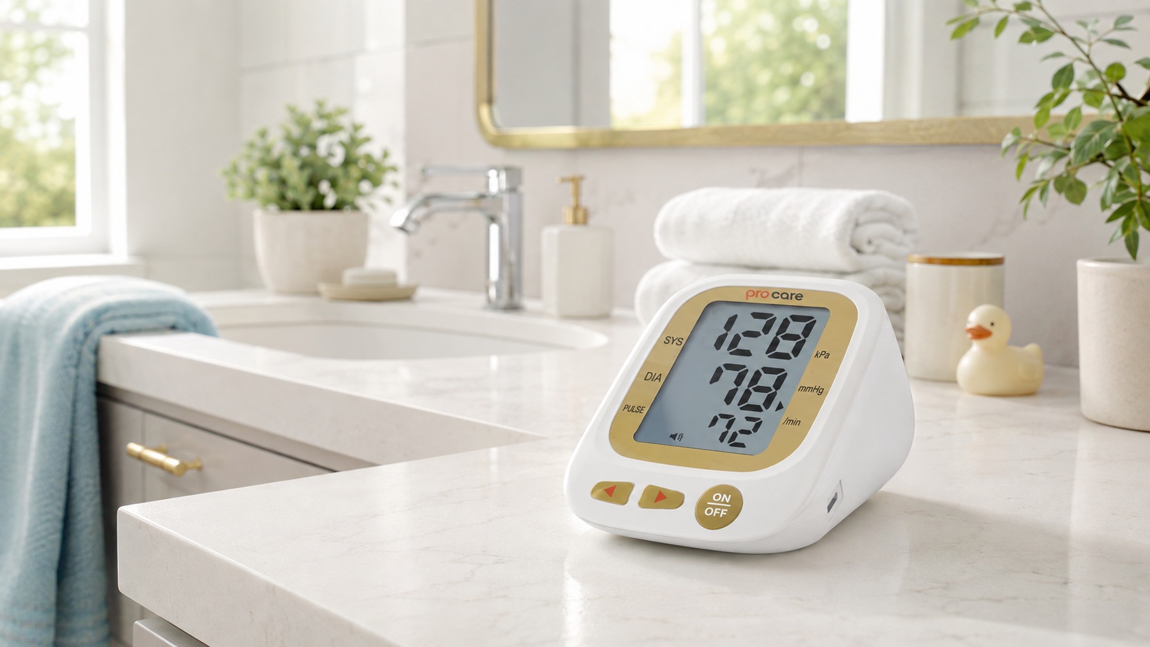 Procare 650s Upper Arm Digital Blood Pressure Monitor with Voice, Motion Detection, 2×192 Memory & 23–33 cm Cuff