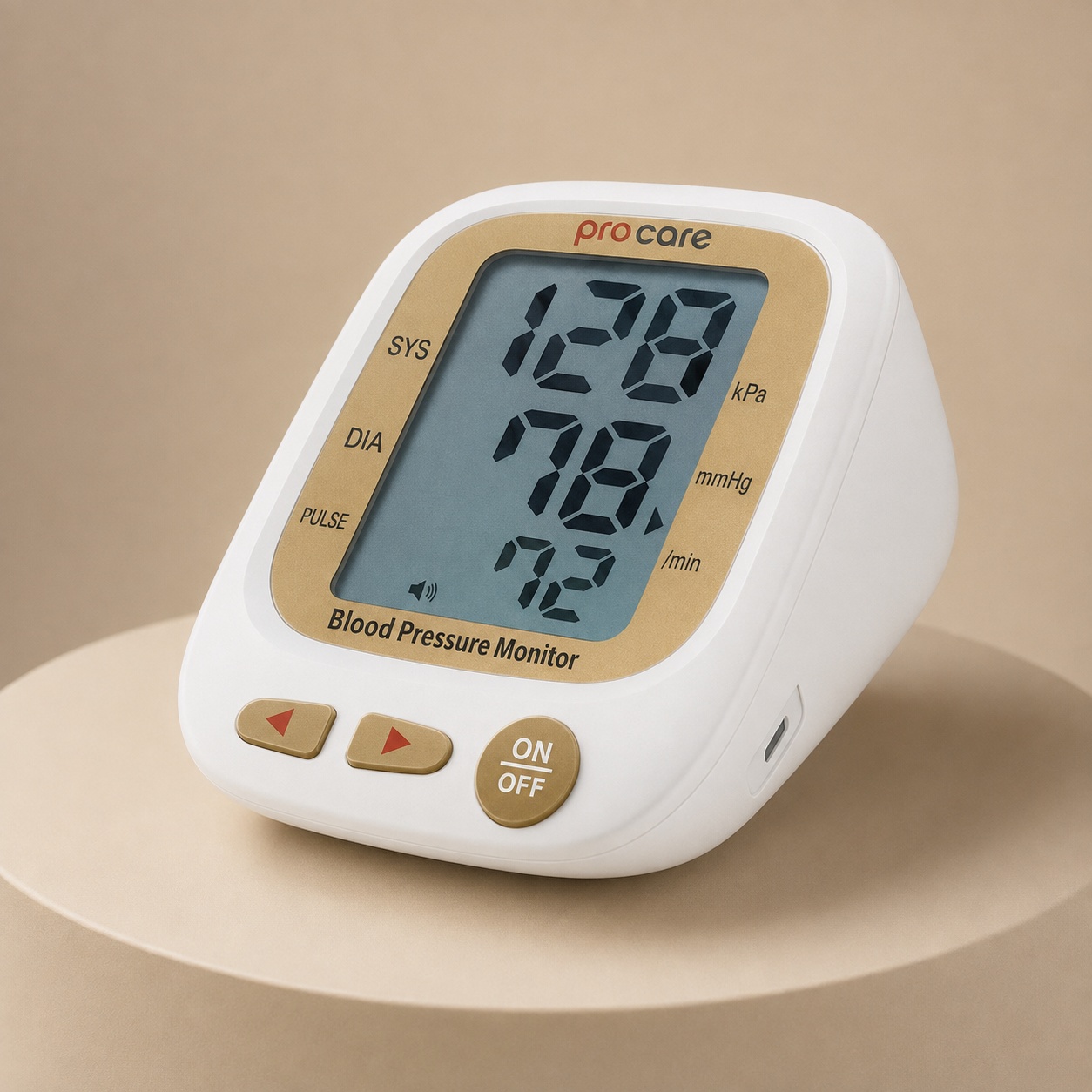 Procare 650s Upper Arm Digital Blood Pressure Monitor with Voice, Motion Detection, 2×192 Memory & 23–33 cm Cuff